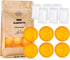 12 Pack Baking Soda Deodorizers, 6 Deodorizer Balls + 6 Refills, Odor Eliminator for Shoes Closets Bathroom Pets, Air Freshener for Home, Up to 24...
