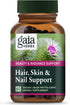 Gaia Herbs Hair, Skin & Nail Support - Helps Promote Healthy Skin, Hair Growth & Nail Growth - with Horsetail, Alfalfa, Burdock, Gotu Kola & Nettl...