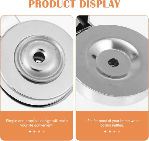 Whistling Teakettles Tea Kettle Pot Whistle Replacement: Stainless Steel Teapot Whistle Water Boiling Kettle Warning Whistle Nozzle Teapot Spout T...