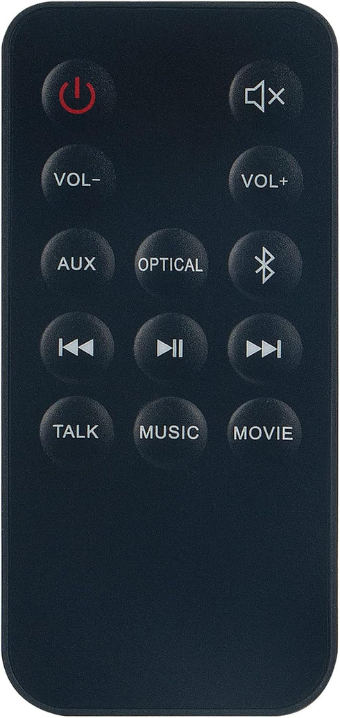 Replacement Remote Control Applicable for Onn Soundbar 100004120 ONA18SB001 ONA19SB003 Sound Bar Speaker System...