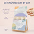 Motivational Desk Calendar - Perpetual Daily Flip Calendar with Daily Motivational Quotes for Desk - Inspirational Gifts for Women, Gifts for Cowo...