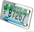 LFPartS Motorcycle Stainless Steel License Plate Frame + Motorcycle License Backing Plate Set...