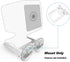 Blink Mini Compatible Secure Suction Mount Bracket with Dual Suction Cups Allows 360 Swivel – Affixes to Stainless Steel, Window Glass, Mirror and...