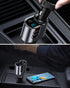 LIHAN Cigarette Lighter USB C Charger, Car Socket Plug Adapter,12V/24V Outlet Splitter with 3 USB Ports, LED Voltage, Compatible for iPhone 15/15 ...