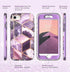 i-Blason Cosmo Series Case for iPhone SE 2022 (3rd Gen)/iPhone SE 2020 (2nd Gen)/iPhone 7/iPhone 8, Stylish Protective Bumper Case with Built-in S...