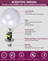Globe Light Bulbs, G120 Globe Bulb,18W=200W LED Light Bulb, 4000K Natural White Led Bulb, Non-Dimmable,E26 Base Large Globe Light Bulb,1800 Lumer,...