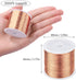 MIKIMIQI 328Ft Jewelry Wire - 26 Gauge Tarnish Resistant Copper Beading Wire for Jewelry Making, 0.4mm X 100m (Rose Gold)...