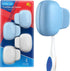 Toothbrush Covers Caps Family Pack:Tooth Brush Coveres Travel Case Protector Plastic Clip for Household Travel, Fits Electronic and Manual Toothbr...