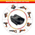 URUN Adapter Converter for Milwaukee 18V Battery to for Ridgid AEG 18v Cordless Tools, Also for Dewalt 20V Li-ion Max XR Battery Converter to Ridg...