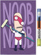 Trends International Rick And Morty - Noob Noob Wall Poster, 22.375" x 34", Premium Poster & Clip Bundle...