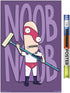 Trends International Rick And Morty - Noob Noob Wall Poster, 22.375" x 34", Premium Poster & Clip Bundle...
