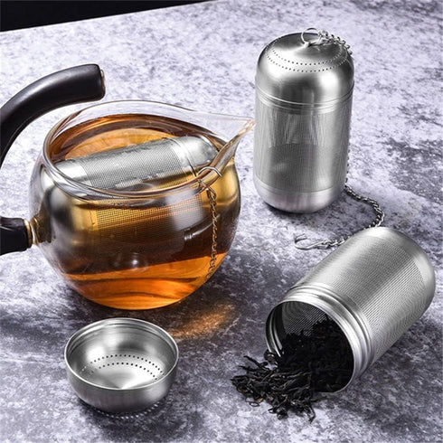 2 Pack Tea Infuser, Tea Infusers for loose Tea Fine Mesh Stainless Tea Strainer Loose Leaf Tea Steeper for Black Tea, Spices and Seasonings...