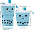 ANGOOBABY Cute Pencil Case Standing Pen Holder Telescopic Makeup Pouch Pop Up Cosmetics Bag Stationery Office Organizer Box for Girls Students Wom...