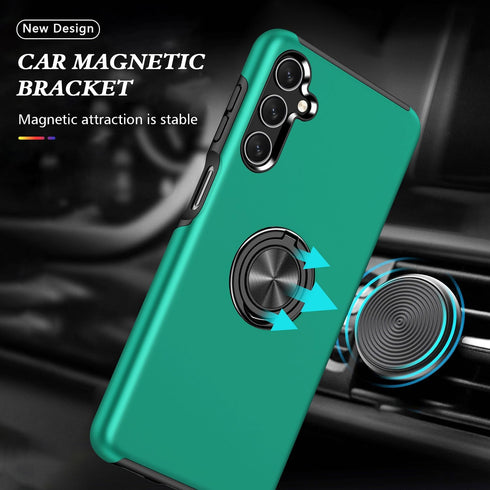 Galaxy A25 5G Case for Samsung A25 5G Case Military Grade Shockproof Built-in Ring Holder Kickstand Car Mount Armor Heavy Duty Protective Case for...