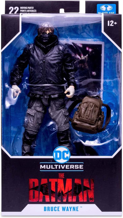 McFarlane DC Batman Movie Bruce Wayne 7" Action Figure with Accessories...