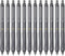 ParKoo Gel Pens Quick Dry Ink Fine Point 0.5mm, Retractable Rolling Ball Black Ink Pen, Click Silent Pens Set for Journaling Notetaking Drawing Sk...