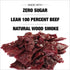 Old Trapper Zero Sugar Beef Jerky, Eight-Ounce Individual Package, Natural Wood Smoked Keto-Friendly Snack, 14 Grams of Protein, 70 Calories, and ...