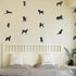 A Room with Dogs Wall Decals-Doggie Stickers for Kids Room Bedroom Nursery Playroom Décor...