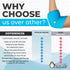 Elbow and Ankle Ice Pack for Injuries Reusable, Cold Warm Compression Sleeves for Arm, Ankle and Foot Pain Relief for Men, Women, Girls and Boys T...