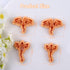 Puocaon Dragon Polymer Clay Cutters - 4 Pcs Dragon Clay Cutters for Polymer Clay Earrings Jewelry, Legendary Creature Animal Clay Cutters for Poly...