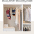 ZEDODIER Tank Top Hanger, Space Saving Bra Hamgers, Non-Slip Hanging Sport Bras Holder, Closet Organizers and Storage for Camisoles Tank Tops Bras...