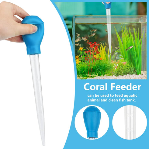 Fish Tank Cleaning Tools, 6 pcs Aquarium Cleaning Tools, Feeder Tools Kit, Aquarium Plants Cleaner, Algae Scraper for Glass Aquariums...