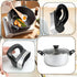 2pcs Pot Handle, Pan Handle Replacement, Universal Pot Handles replacement for Sauce Pot, Cooker, Steamer, Pressure Pan Short Side Handle (1 or 2-...