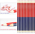 60 Pieces Red and Blue Pencils Erasable Checking Pencils Pre-Sharpened #2 HB for Checking Marking Map Tests Grading...