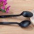 100 Pcs Heavy Duty Recyclable Spoon, Thickened Individually Wrapped Spoon Packaged, Catering Spoon, Dessert Spoon, Party Utensils (Black)...