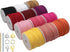 Pamir Tong 12 Rolls Suede Cord String-2.6mm 110 Yards Flat Lace Faux Bracelet Leather String Craft Supplies for Dearm Catcher Supplies-Necklace-Je...