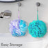 2Pcs Shower Loofahs Bath Sponges, 60g Large Soft Nylon Mesh Puff Balls for Body Wash, Exfoliating Body and Back Scrubber Pouf, Bathing Accessories...