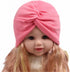 Qhome Fashion Soft Cotton Kids Turban Chemo Hat Hair Covering Hijab Girls Beanie Twist Head Wrap...