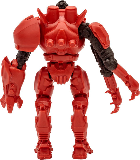 Pacific Rim McFarlane Toys Crimson Typhoon (Jaeger) 4" Scale Figure Playset with Comic...