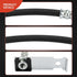 A-Premium Rear Passenger Side Brake Hydraulic Hose Compatible with Select Chevrolet and GMC Models - Silverado 1500, Silverado 1500 HD 2500 HD, Si...