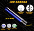 LIGHTSABER CHOPSTICKS LIGHT UP STAR WARS LED Glowing Light Saber Chop Sticks REUSABLE Sushi Lightup Sabers Removable Handle Dishwasher Safe 8 Colo...
