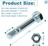 Snowblowers Shear Pins 303160355P / 303160355 Compatible with Powersmart Snow Blower Shear Part Fit for Powersmart All Two-Stage Snow blowers, Sno...