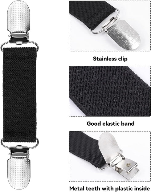 URATOT 8 Pieces Dresses Shawl Clip Retro Sweater Collar Clips Retro Cardigan Clip Shawl Clips Glove Clips Men and Women...