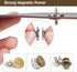 Sopnom 20 Sets 18MM Magnetic Buttons Clasp Snaps Fastener with Install Tool Magnetic Round Snaps DIY Craft Buttons Kit for Sewing, Craft, Purses, ...