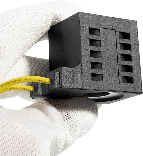 Replacement for Deltrol 10226-37 - Universal 10VDC, 25 Watt Solenoid Coil for Hydraulic Power Units, Compatible with Valve Stem Series 08, 80, 88,...