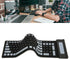 Silicone Keyboard, Foldable Silicone Keyboard Soft Waterproof Rollup Keyboard for PC Laptop Notebook, 103 Keys, Mute Typing, Lightweight (Black)...