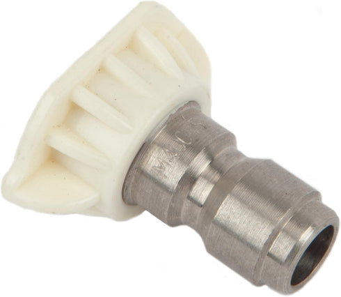 Forney 75156 Pressure Washer Accessories, Quick Connect Spray Nozzle, Wash, 40-Degree-by-4.5mm, White...