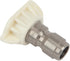 Forney 75156 Pressure Washer Accessories, Quick Connect Spray Nozzle, Wash, 40-Degree-by-4.5mm, White...