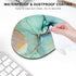 Mouse Pad, Premium-Textured Oval Computer Mousepad, 8.7" x 7.1" Thick 3mm Anti-Slip Waterproof Rubber Mouse Mat, Cute Mouse Pad for Office, Home, ...