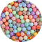 200PCs 10MM Matte Mix Colors Acrylic Round Beads, Round Acrylic Balls Gumball Beads, Bubblegum Beads Chunky Beads, Plastic Resin Beads for Necklac...