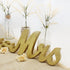 Wooden Mr and Mrs Sign, Rustic Mr. & Mrs. Letters Wedding Signs for Wedding Table, Miss Mr. Deroation for Photo Props/Party Table/Anniversary/Vale...