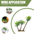 BESTOYARD Artificial Coconut Tree Decor Mini Tropical Palm Trees Fairy Garden Landscape Scenery Decoration...