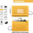 Rough Enough Kids Wallet for Boys Girls Preppy Teen with Neck Lanyard Keychain Canvas Mustard Yellow...