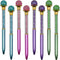 Maydahui 24PCS Crystal Gem Ballpoint Pen Retractable Colorful Pearl Quicksand Pens Black Ink for Students Party School Office...