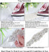 ShiDianYi Bridal Wedding Dress Sash Belt Applique with Silver AB Stone Belt Waist Decoration Rhinestone Bridal sash for Bridal Shower-190509E...