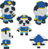Larcele Micro Building Blocks Animal Set, DIY Mini 3D Building Toy Bricks,339 Dots KLJM-10 (Police Panda)...